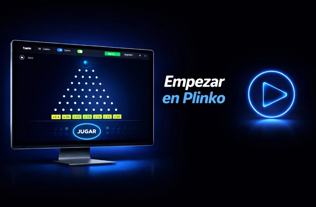 Cómo jugar Plinko 1win en móvil